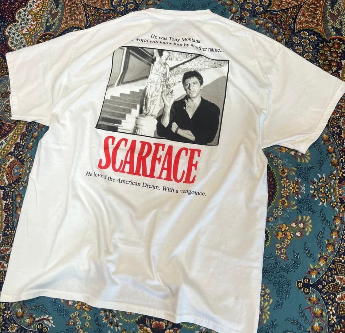 스카페이스 빈티지 남성 반팔 셔츠 상품이미지6