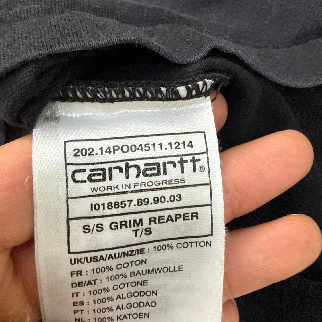 XL 칼하트 반팔 티셔츠 0410T 상품이미지4