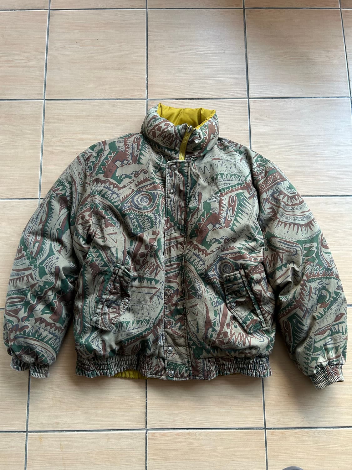 90‘s Nike 삼나스포츠 리버시블 패딩 상품이미지1