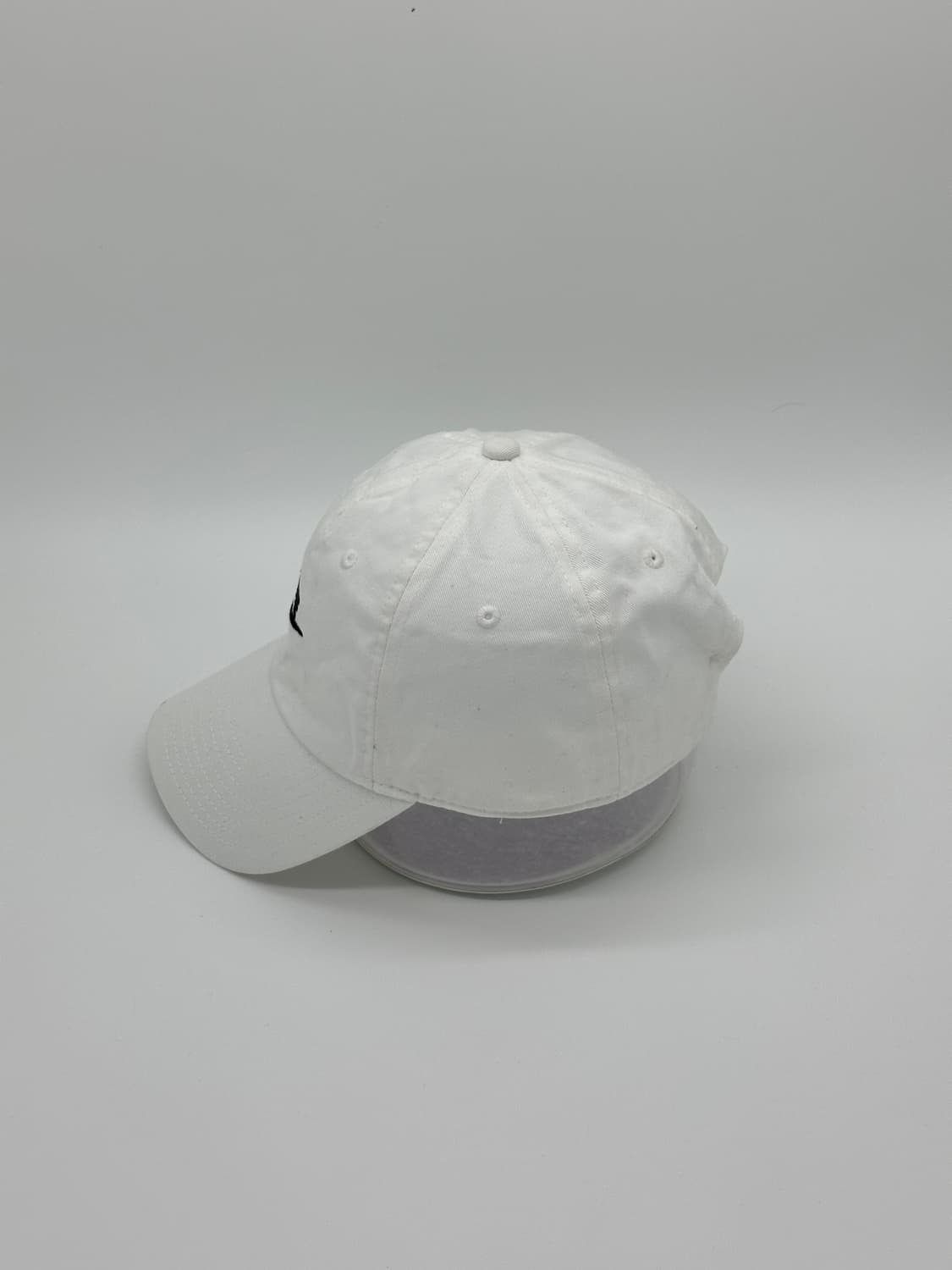 [F] 나이키 로고 푸츄라 화이트 볼캡 모자 상품이미지3