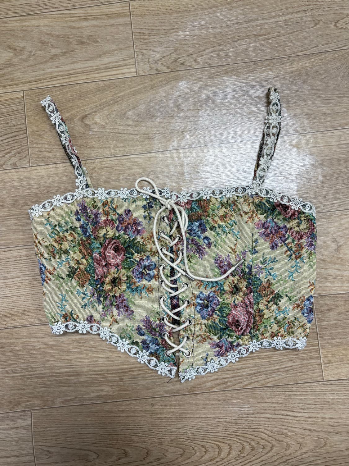 플라워 쟈가드 나시 상품이미지1