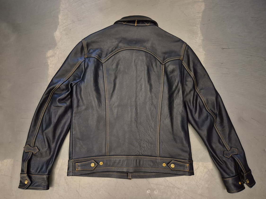 Cidu 레더 자켓 상품이미지2