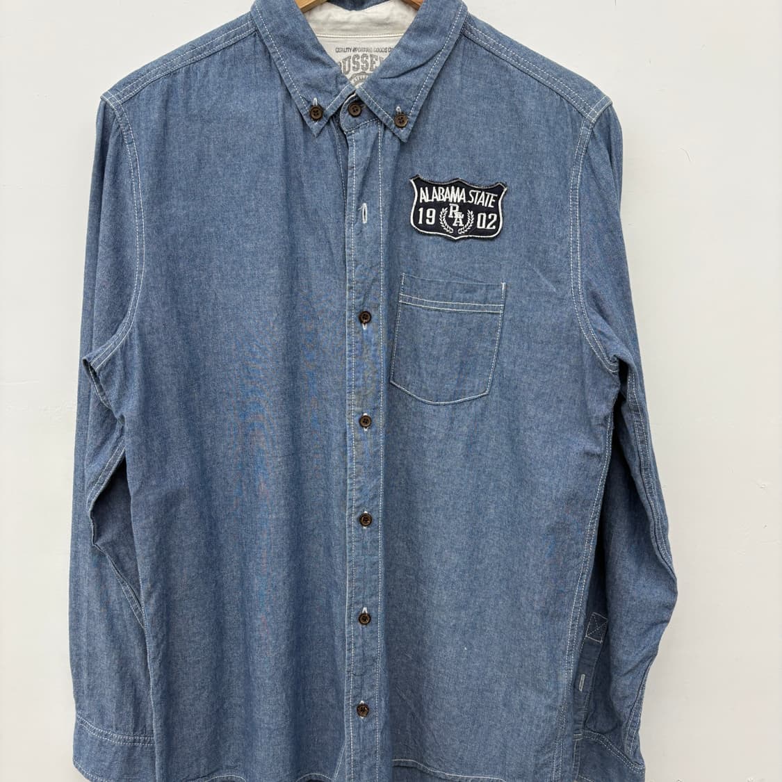 RUSSELL 데님 셔츠 남방 블루 XL 상품이미지2