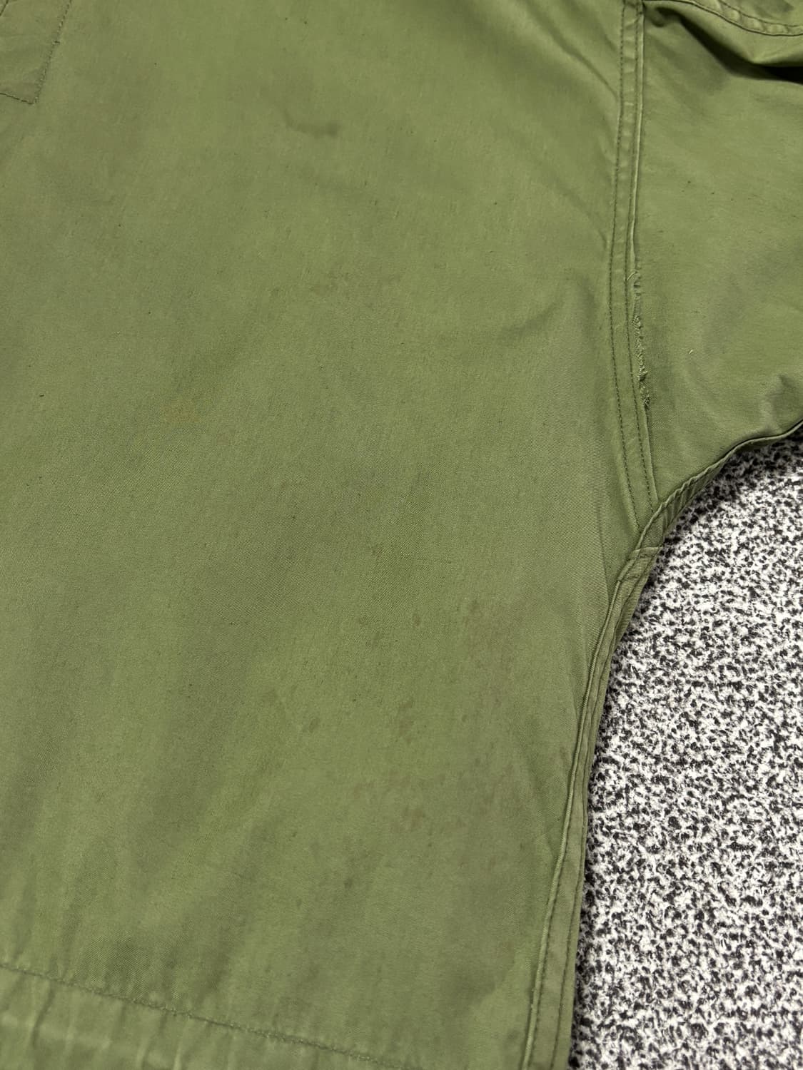 80s 오리지널 m65 피쉬테일 파카 XS 상품이미지7