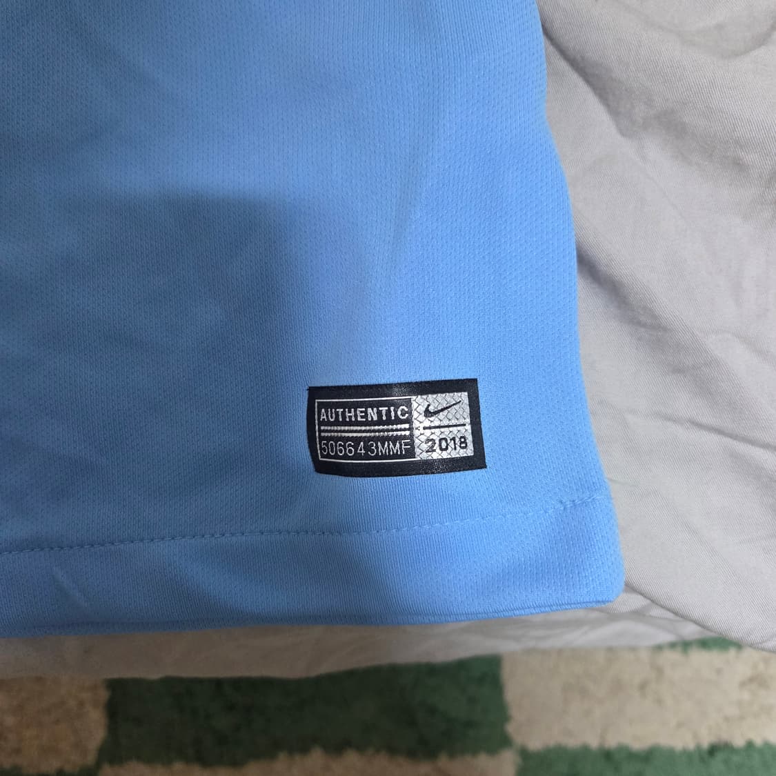 나이키 맨시티 17-18 데브라이너 유니폼 새상품/정품 상품이미지4