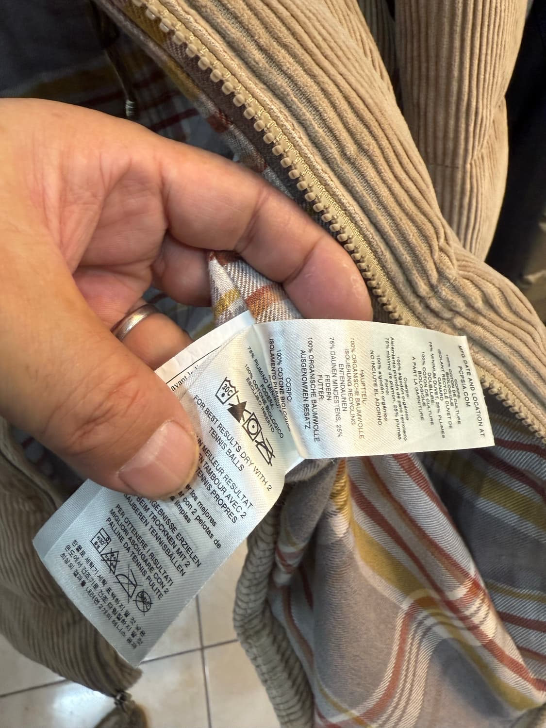 66 정품 파타고니아 코듀로이 패딩팝니다 상품이미지6