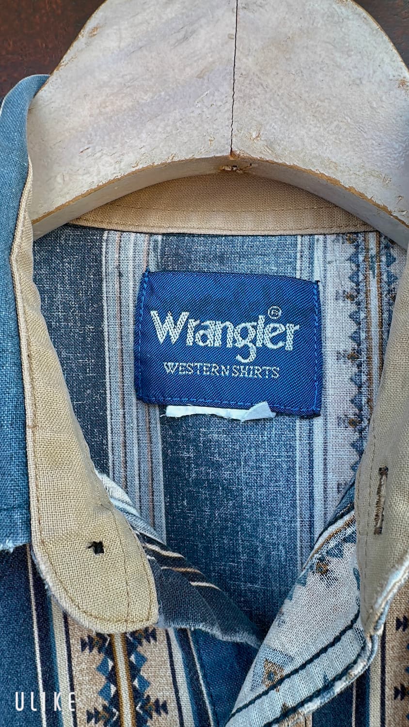 80‘s 랭글러(Wrangler) 웨스턴셔츠 상품이미지5