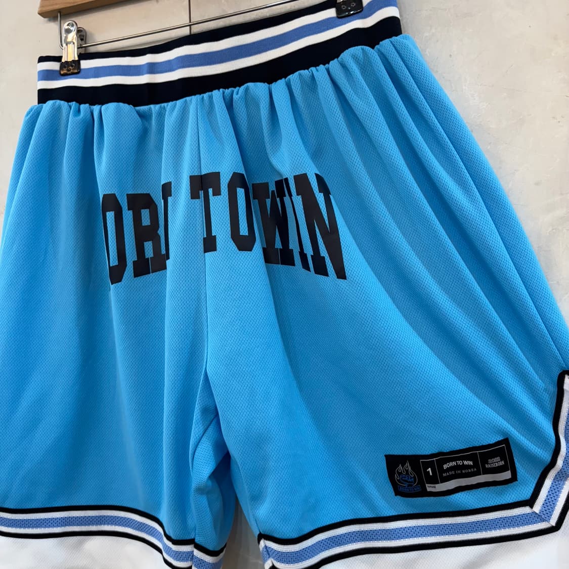본투윈 스카이블루 농구 반바지 상품이미지2