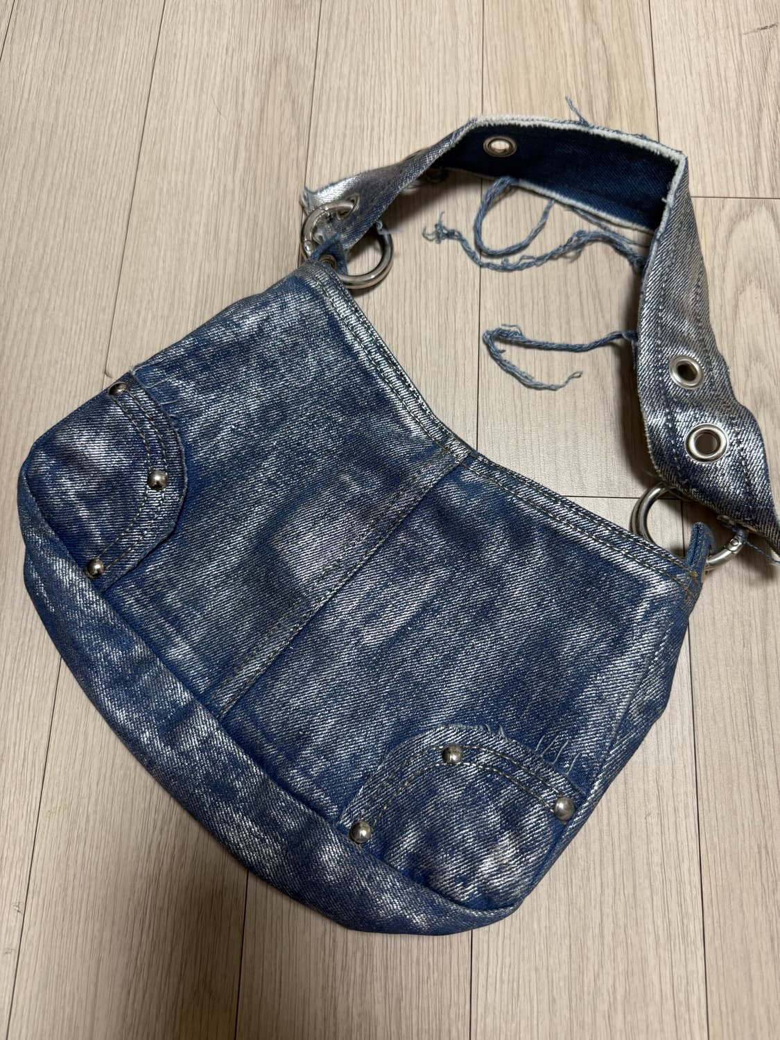 브루앙 데님 가방 상품이미지5