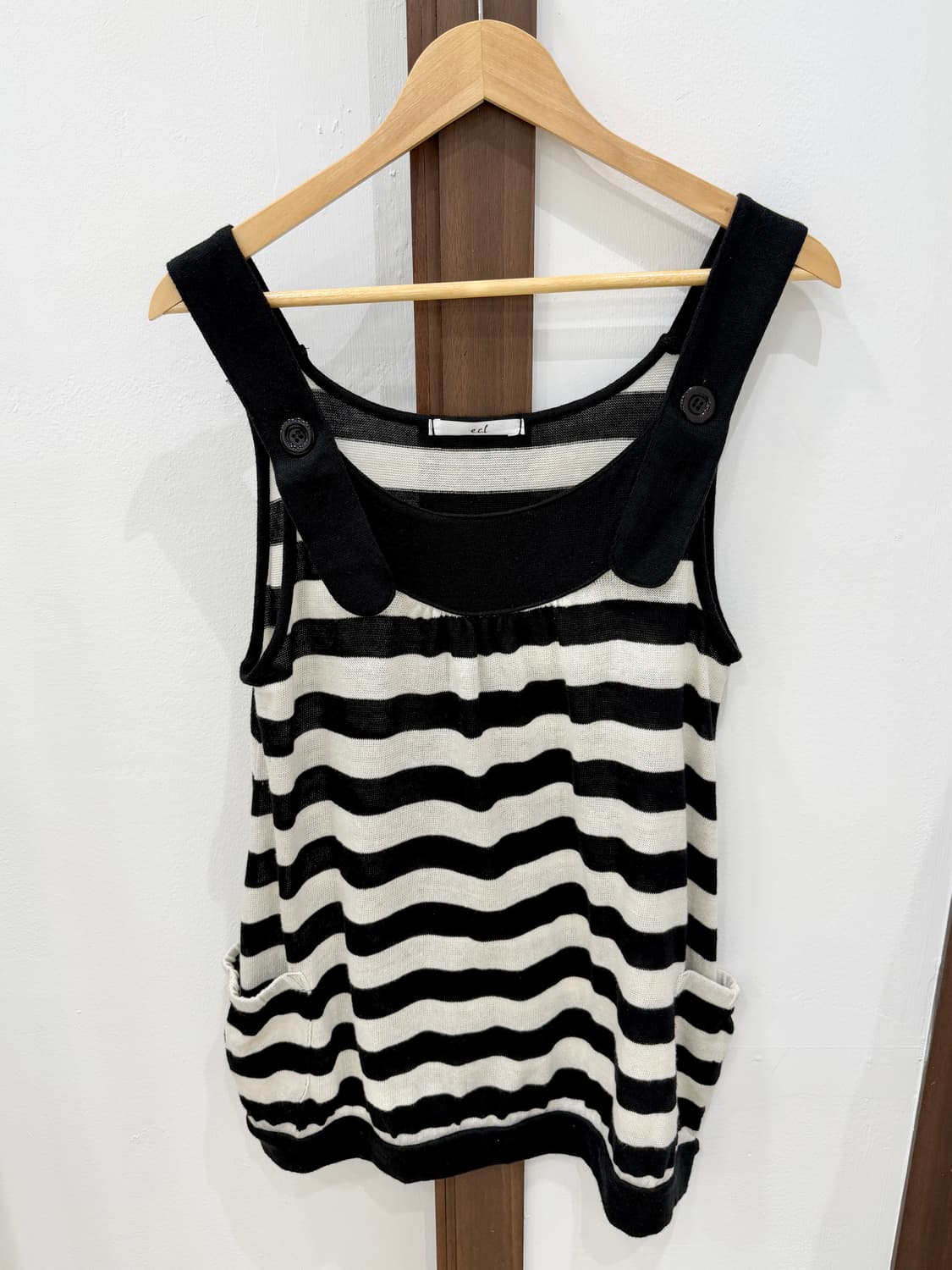 Coco stripe curve knit 상품이미지8