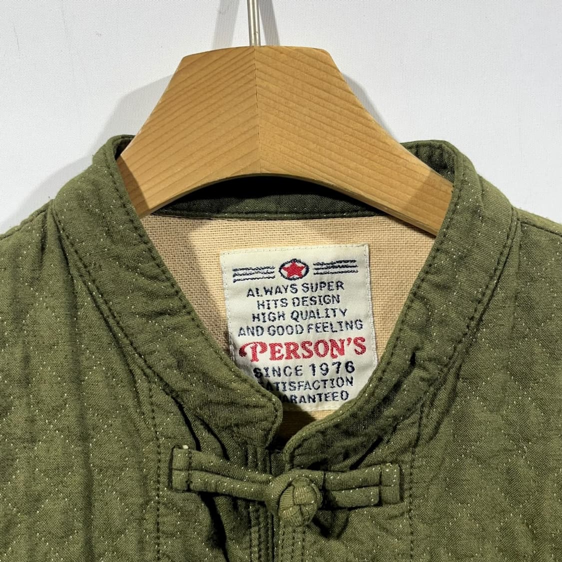 [Person's] 퍼슨스 퀼팅 차이나 자켓 상품이미지5