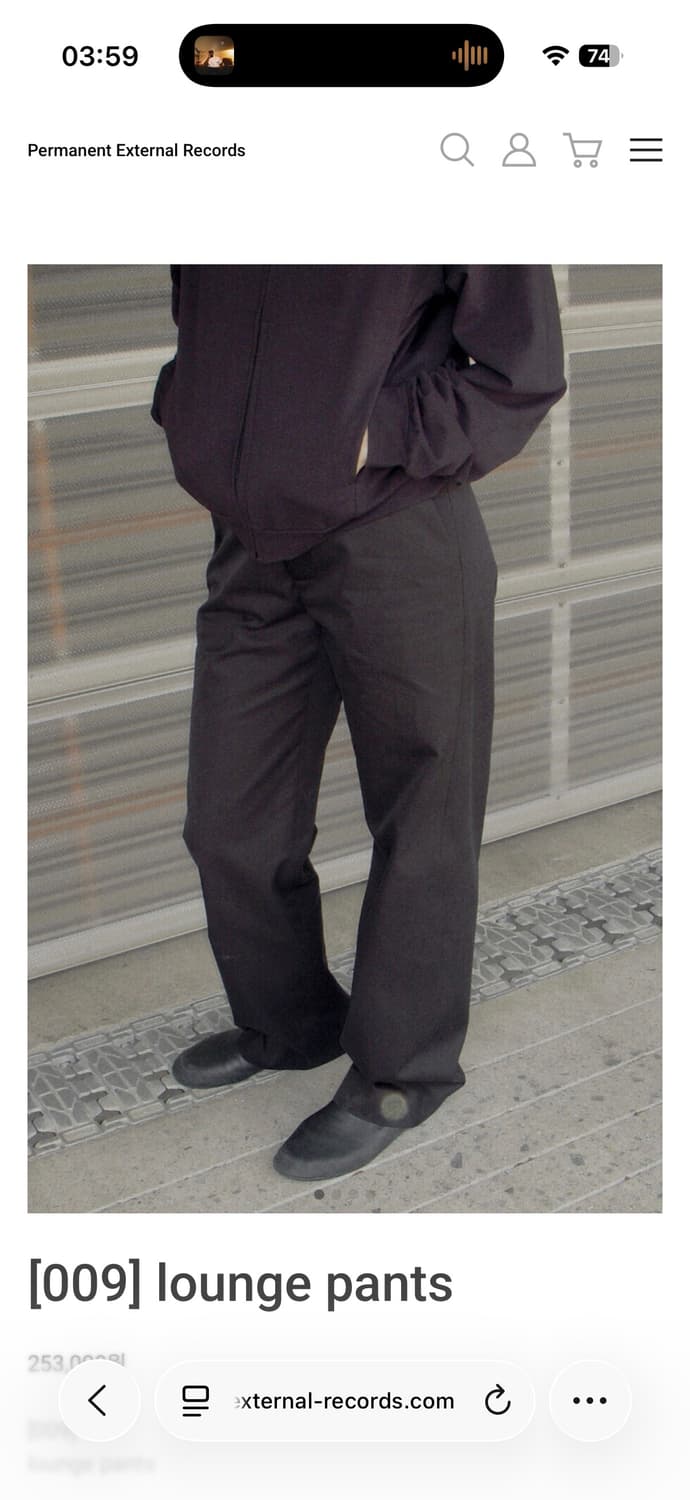 머듈 라운지 팬츠 (2) 상품이미지1