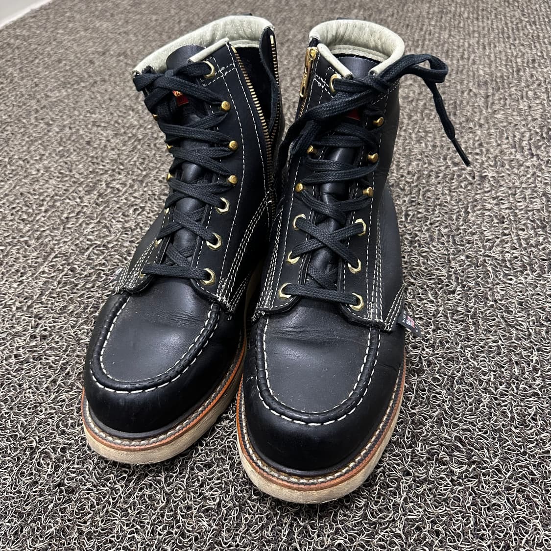 쏘로굿 목토 부츠 워커화 블랙 상품이미지2