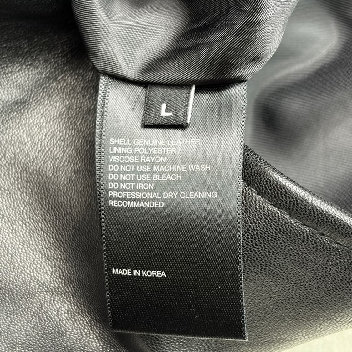 VIVASTUDIO 레더 라이드 자켓 L 상품이미지5