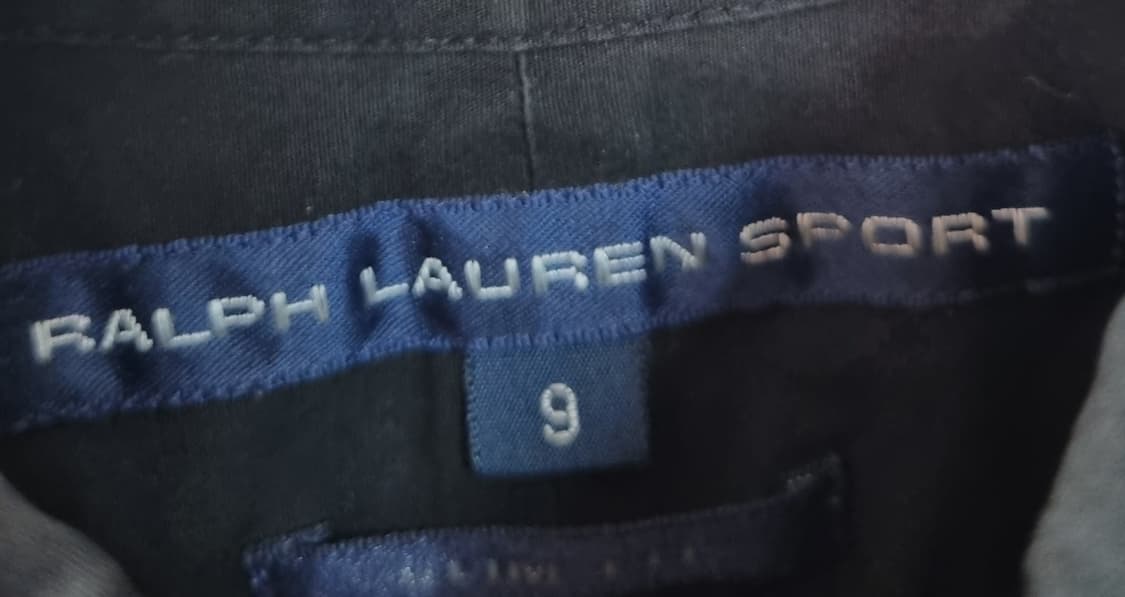 XS (44) 폴로 블랙 7부 셔츠 상품이미지4