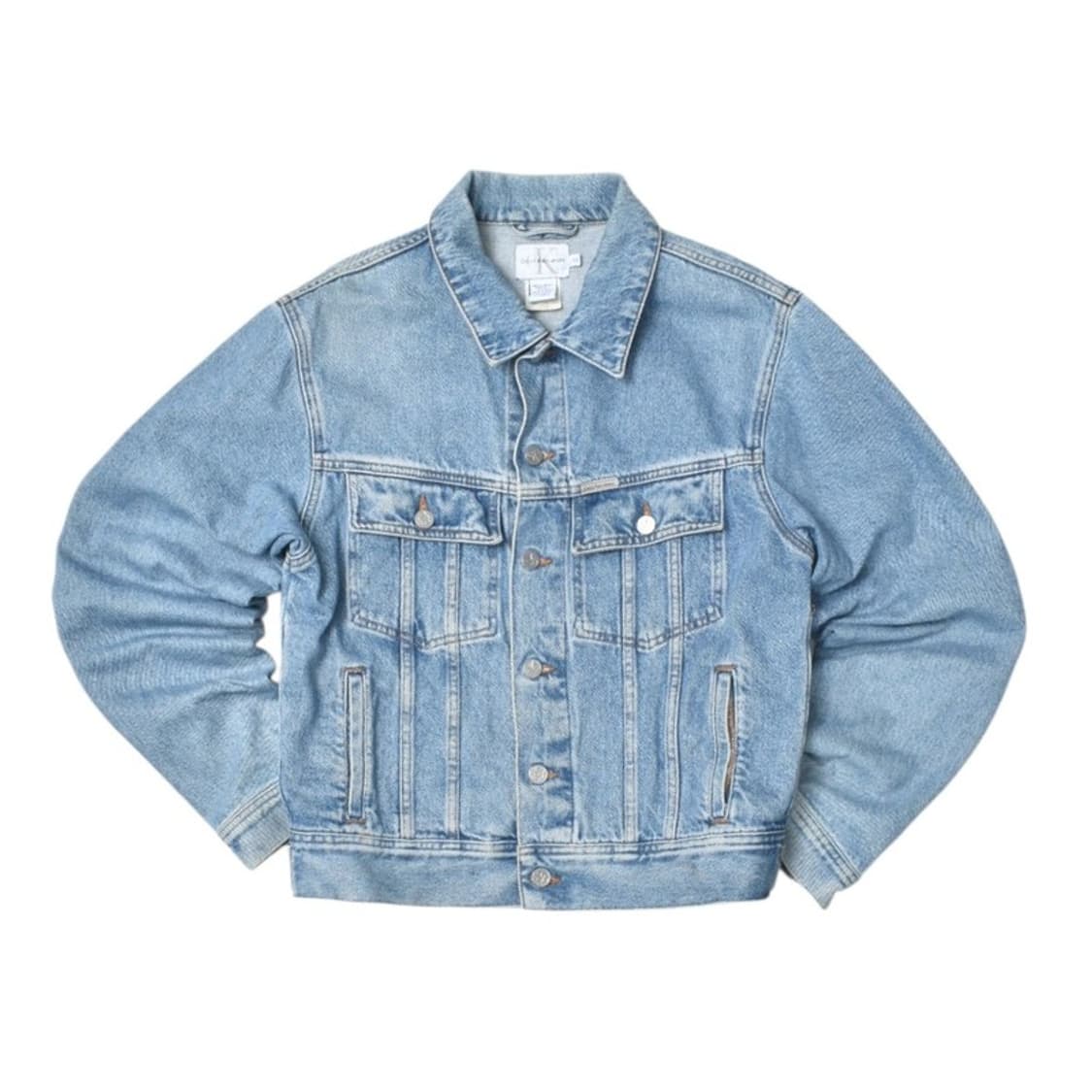 90S 캘빈클라인 데님 트러커 청자켓 N1152 상품이미지3