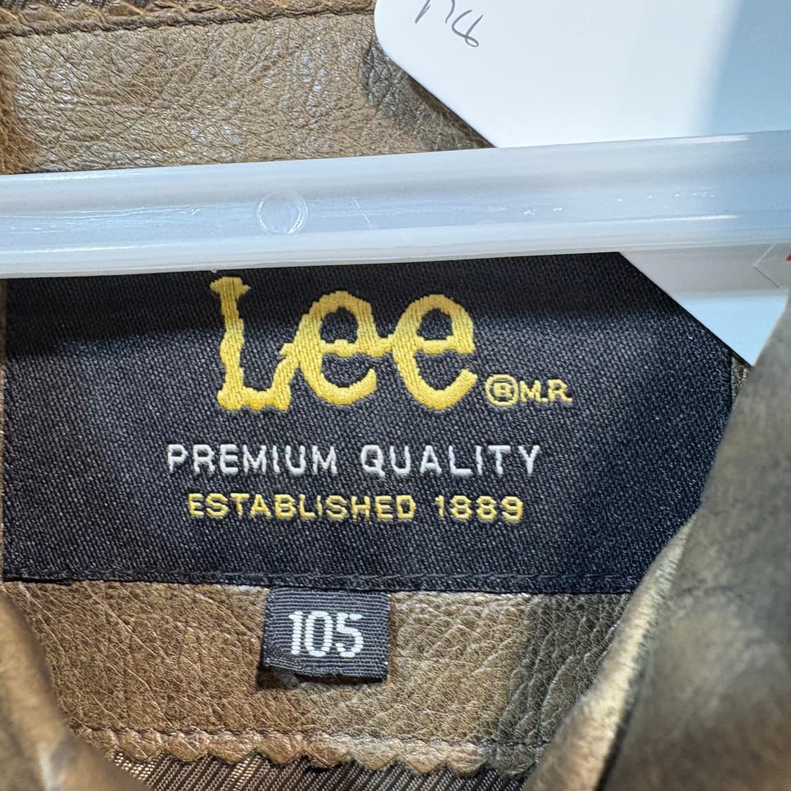 [XL] LEE 리 산양 가죽 자켓 상품이미지5
