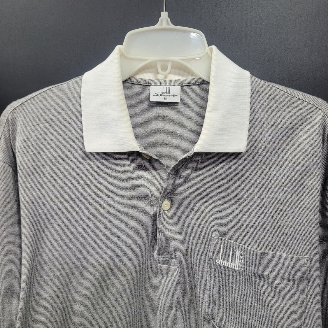 Dunhill 던힐 빈티지 자수로고 셔츠  상품이미지2