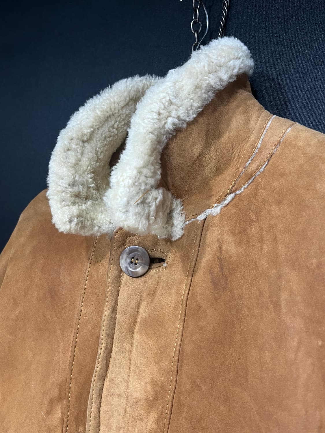 유럽 스웨이드 양털 무스탕 자켓 상품이미지4