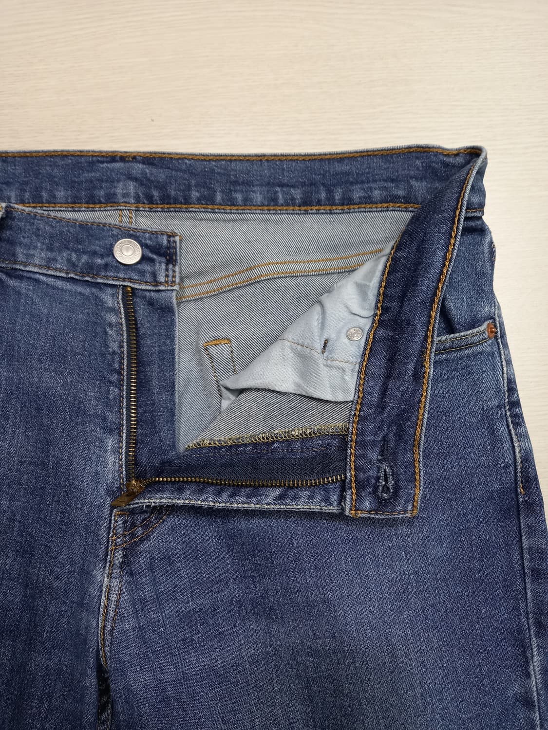 34 리바이스511 워싱 스판 슬림일자진 34-548 상품이미지7