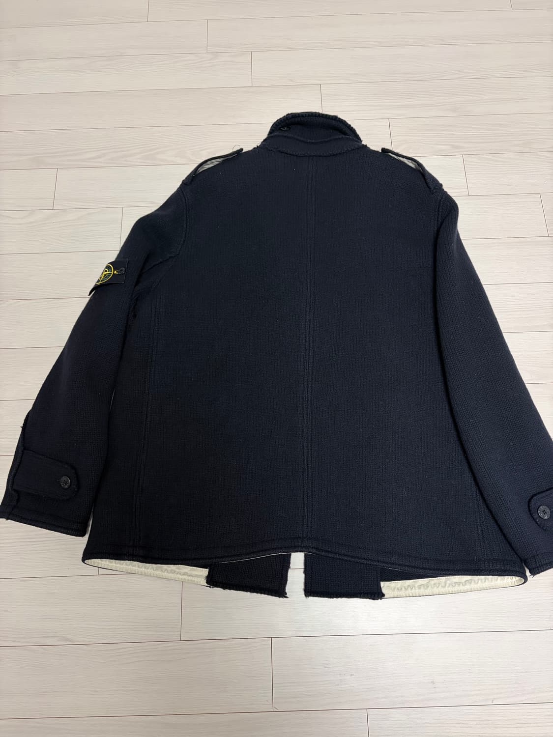 스톤아일랜드 aw08 더블 브레스트 wool pea coat 상품이미지2