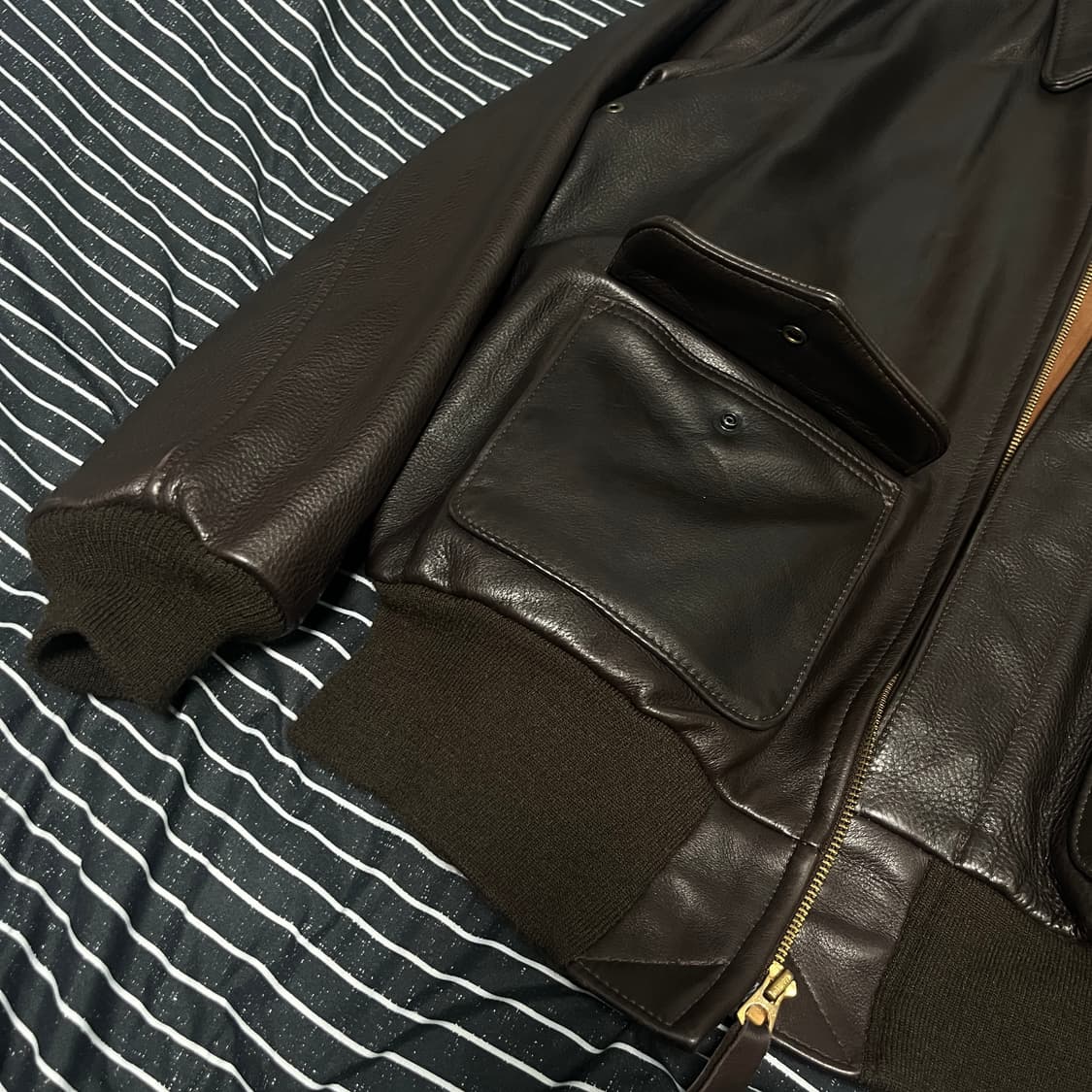 90s USA 아비렉스 A-2/a2 자켓 42 상품이미지2