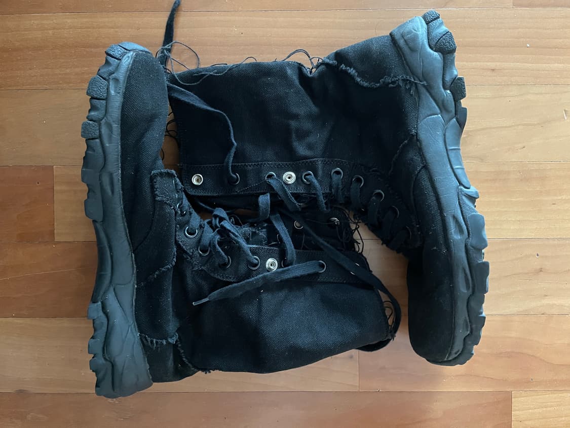 요지 야마모토 뿌르옴므 19aw 롱 부츠 4사이즈(270-280) 상품이미지2