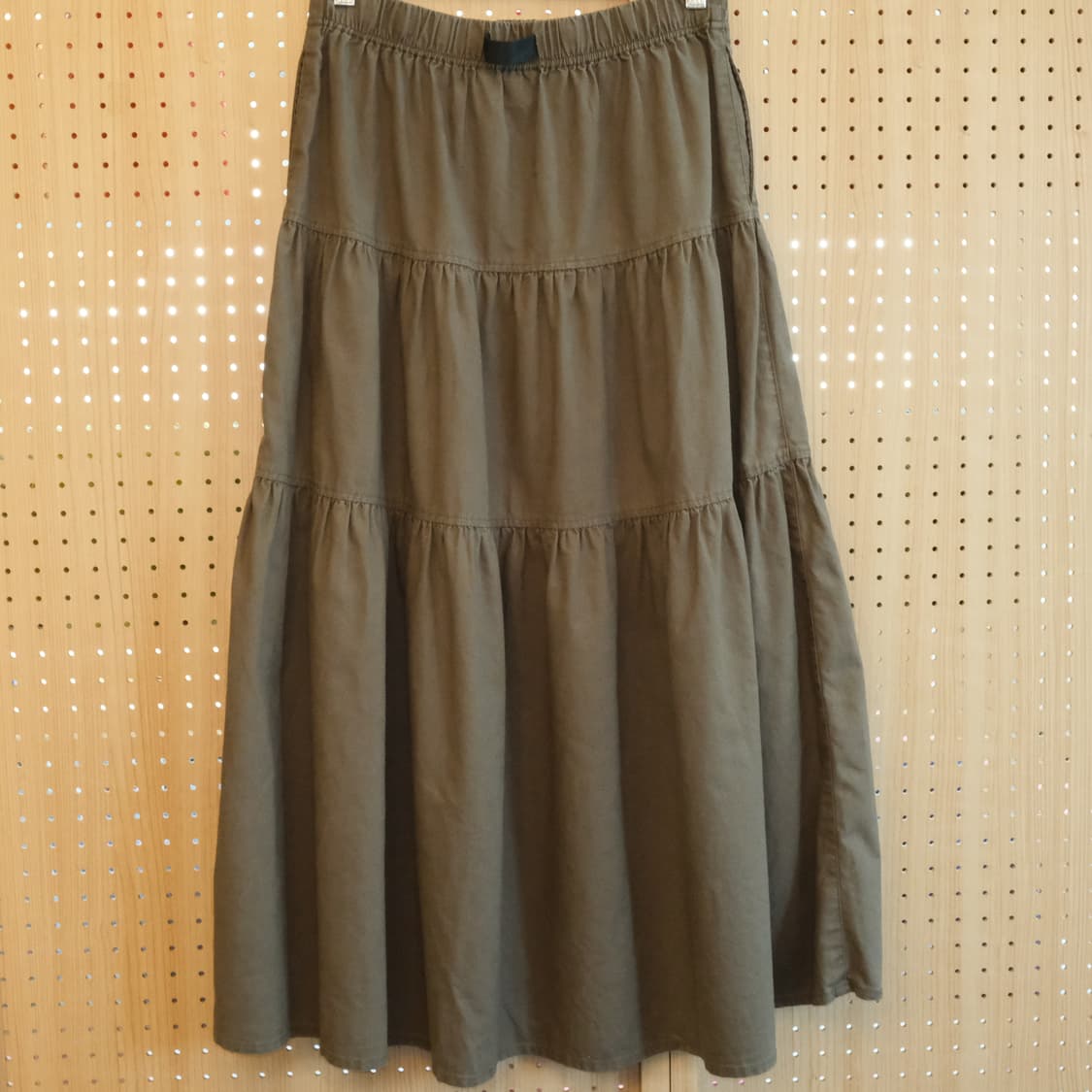 그라미치 주름 롱스커트 상품이미지2