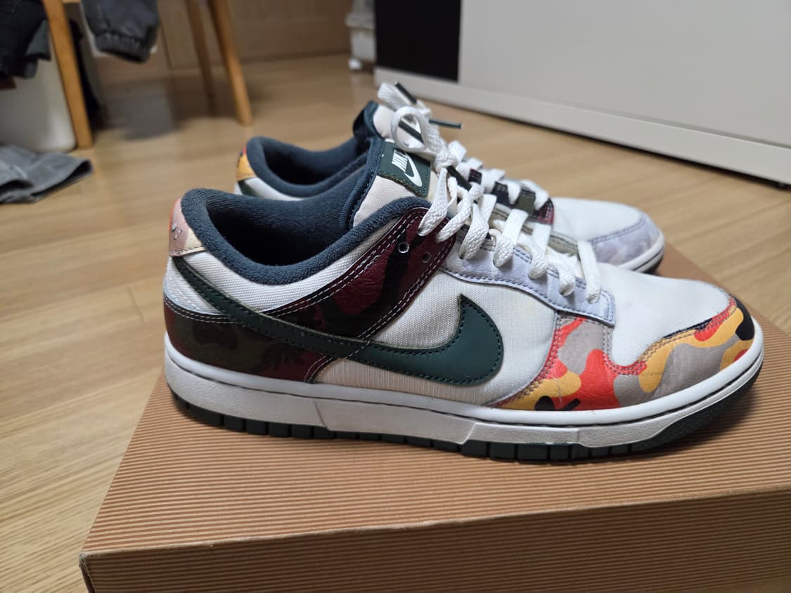 나이키 덩크 로우 SE 세일 멀티 카모 상품이미지2
