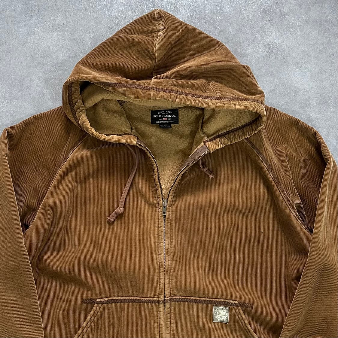 폴로 진스 브라운 코듀로이 후드 자켓 (va.72) 상품이미지2