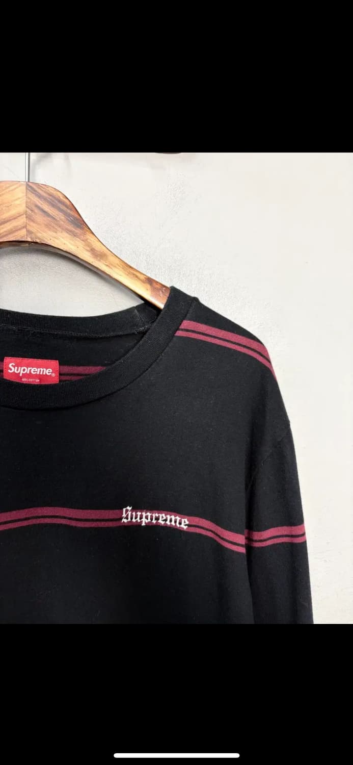 슈프림 멀티컬러 스트라이프 롱슬리브 H2506 상품이미지3