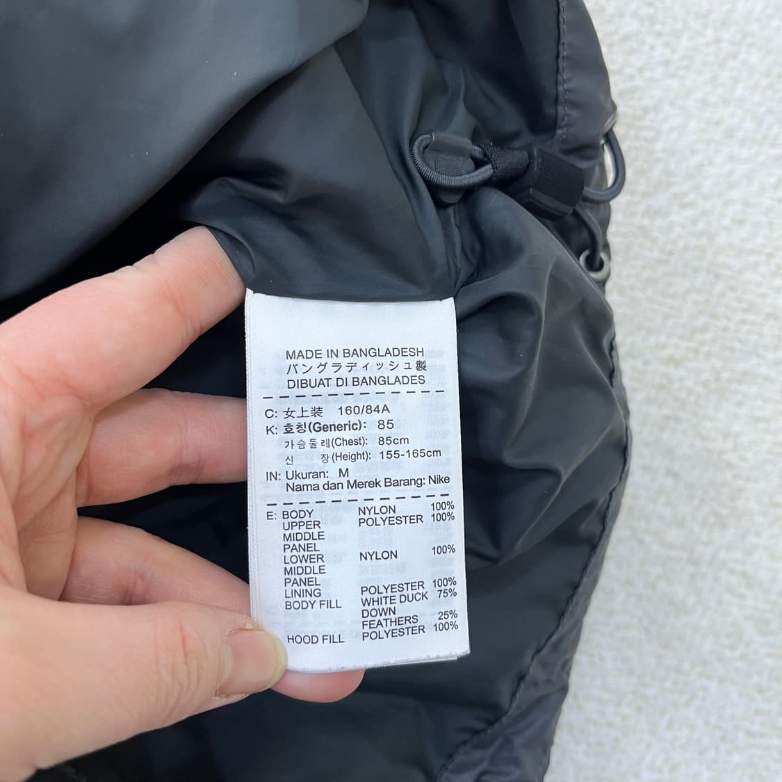 M 나이키 여성 패딩 조끼 0305M 상품이미지3