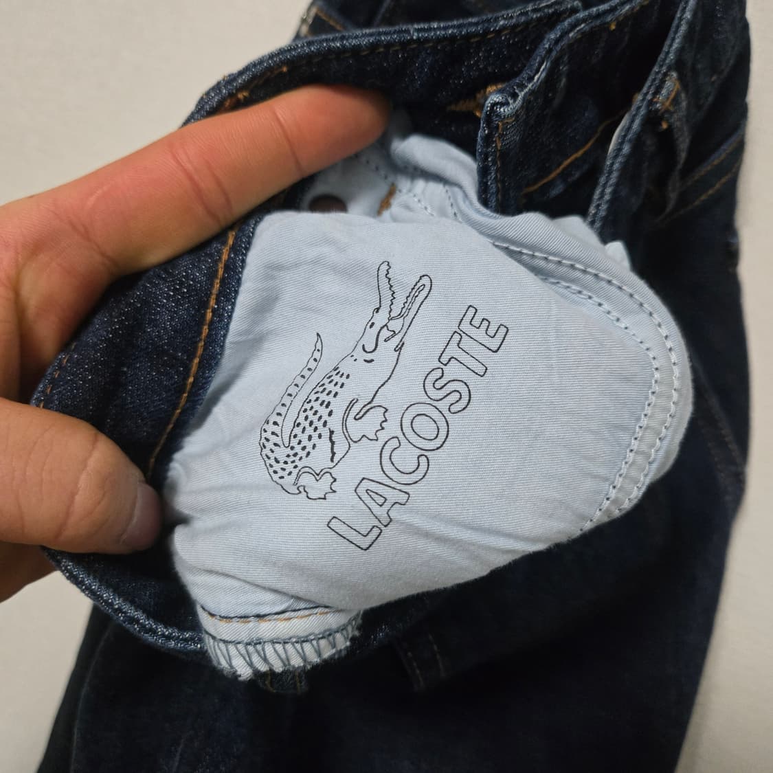 라코스테 데님팬츠 / 여성 팬츠/ 여성 바지  상품이미지3