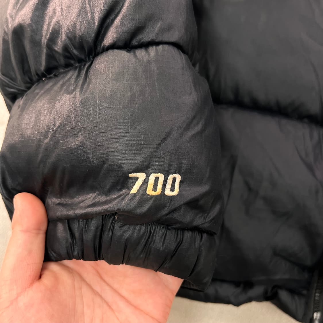 100 노스페이스 해외판 눕시 1996 에코 700 패딩 상품이미지5
