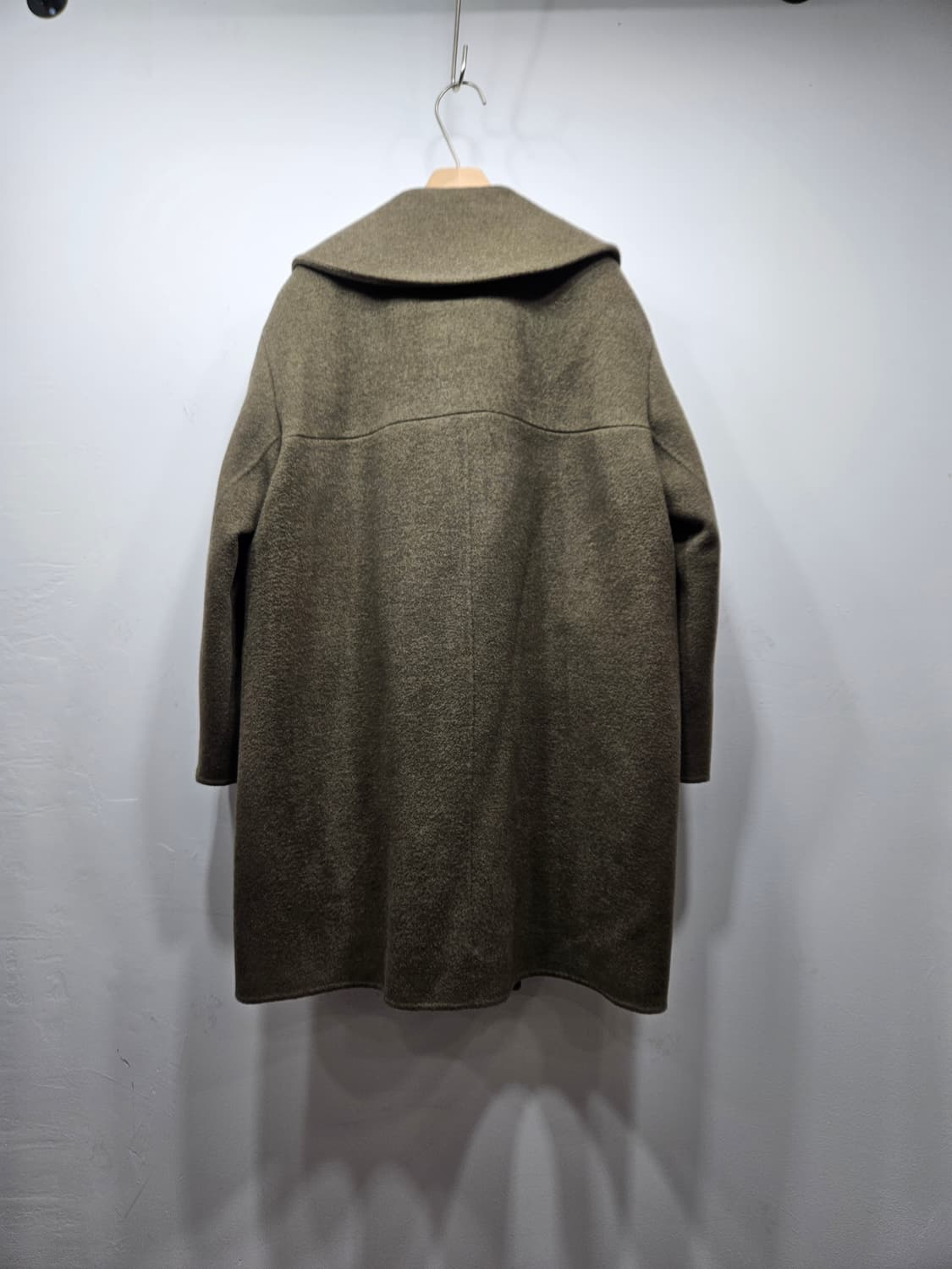 나이스클랍(nice claup) 빅카라 울코트 카키 상품이미지9