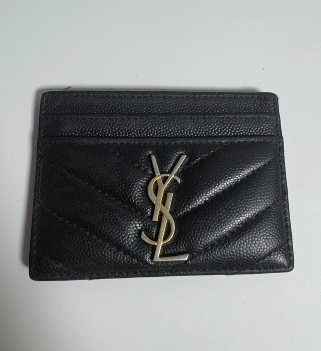 급처!! 입생로랑 카드지갑 블랙 상품이미지1
