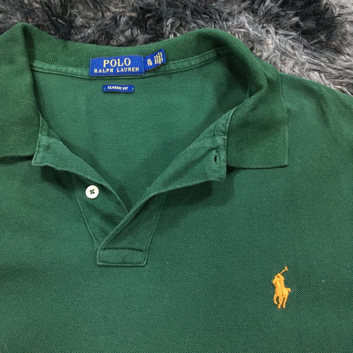 투티/0326 폴로 PK 피케 반팔 티셔츠 그린 클래식 핏 XL 상품이미지4