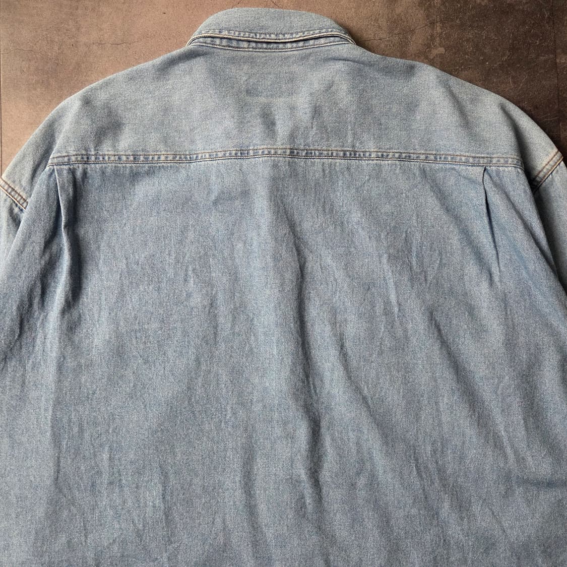 TEXX 빈티지 버튼다운칼라 코튼 데님 셔츠 A00649 상품이미지8