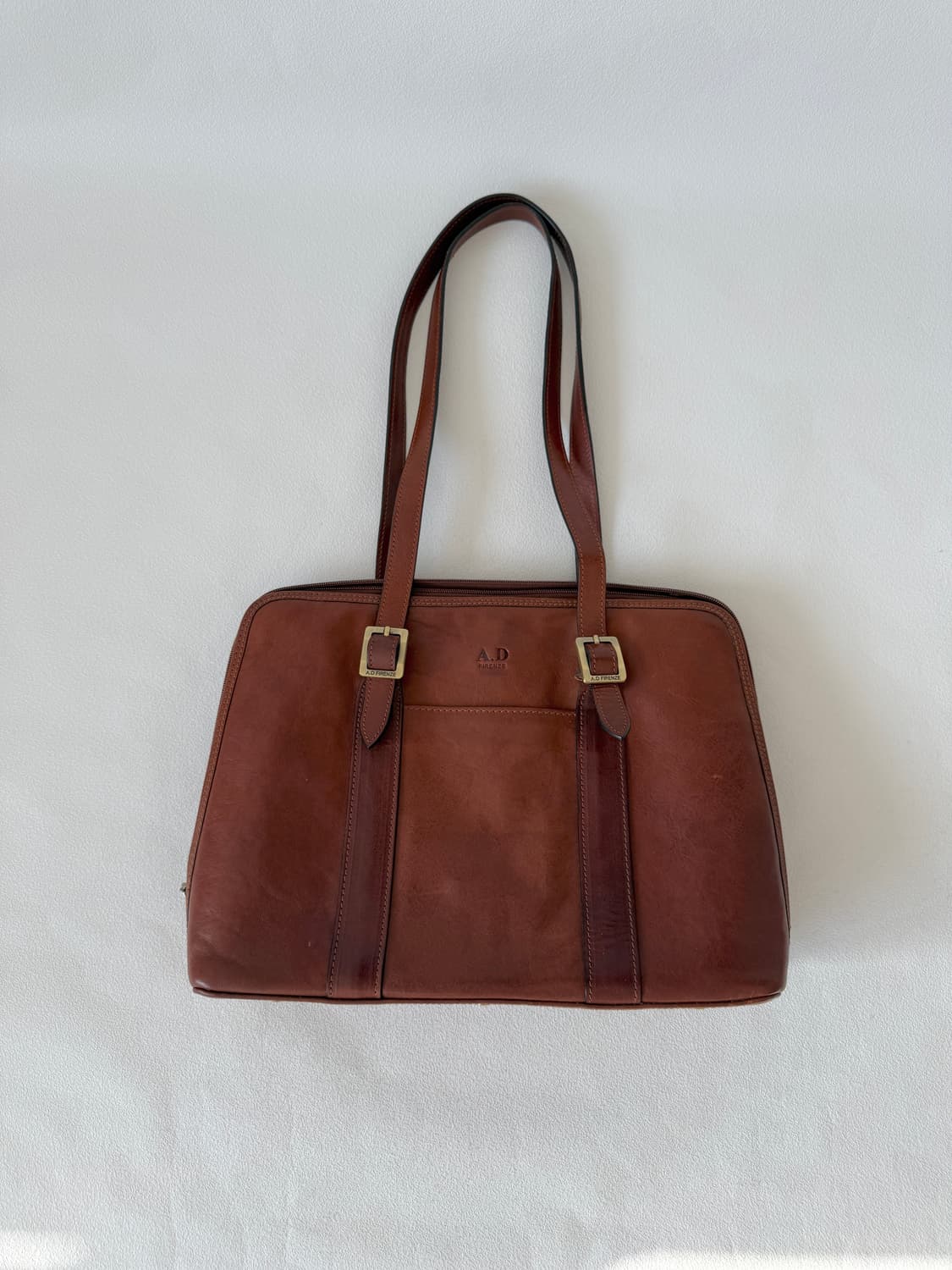 MADE IN ITALY 레더 토트 숄더백 상품이미지1