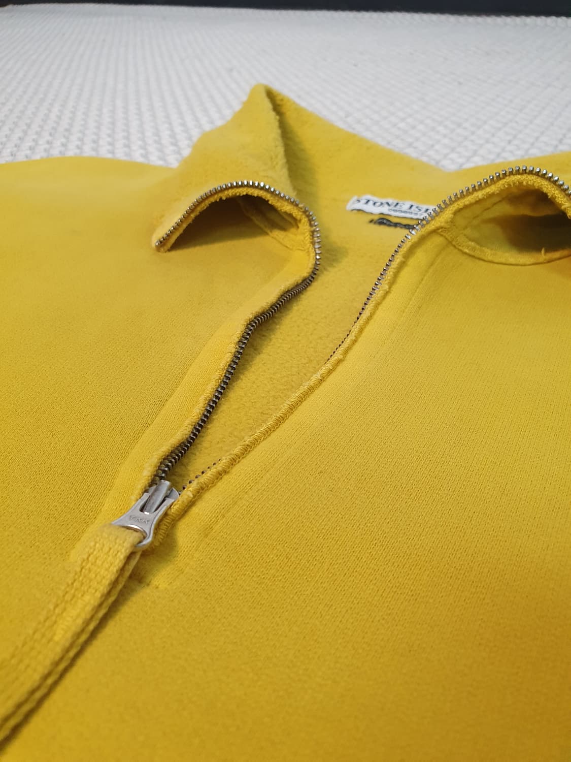 2005 Yellow Quarter Zip Fleece (XL) 상품이미지4