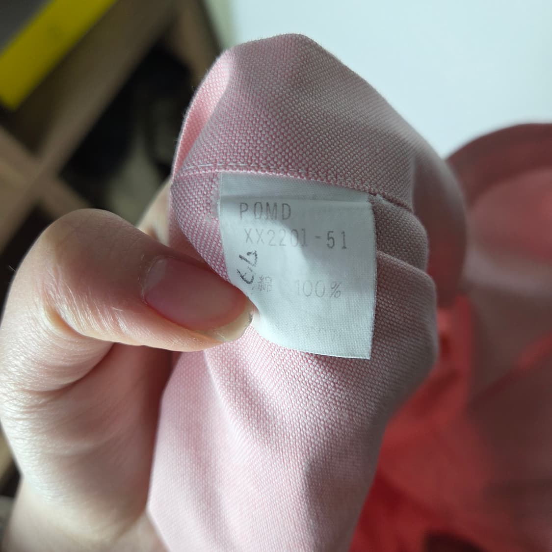 [Ralph Lauren] 랄프로렌 핑크 옥스포드 버튼다운 셔츠 상품이미지5