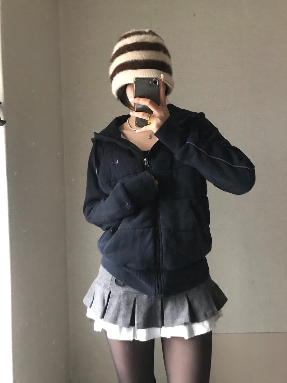 나이키 딥네이비 패딩 상품이미지1