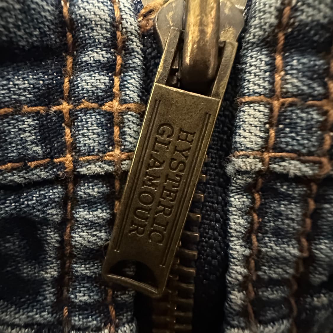 HYSTERIC GLAMOUR denim zipup jacket 상품이미지4