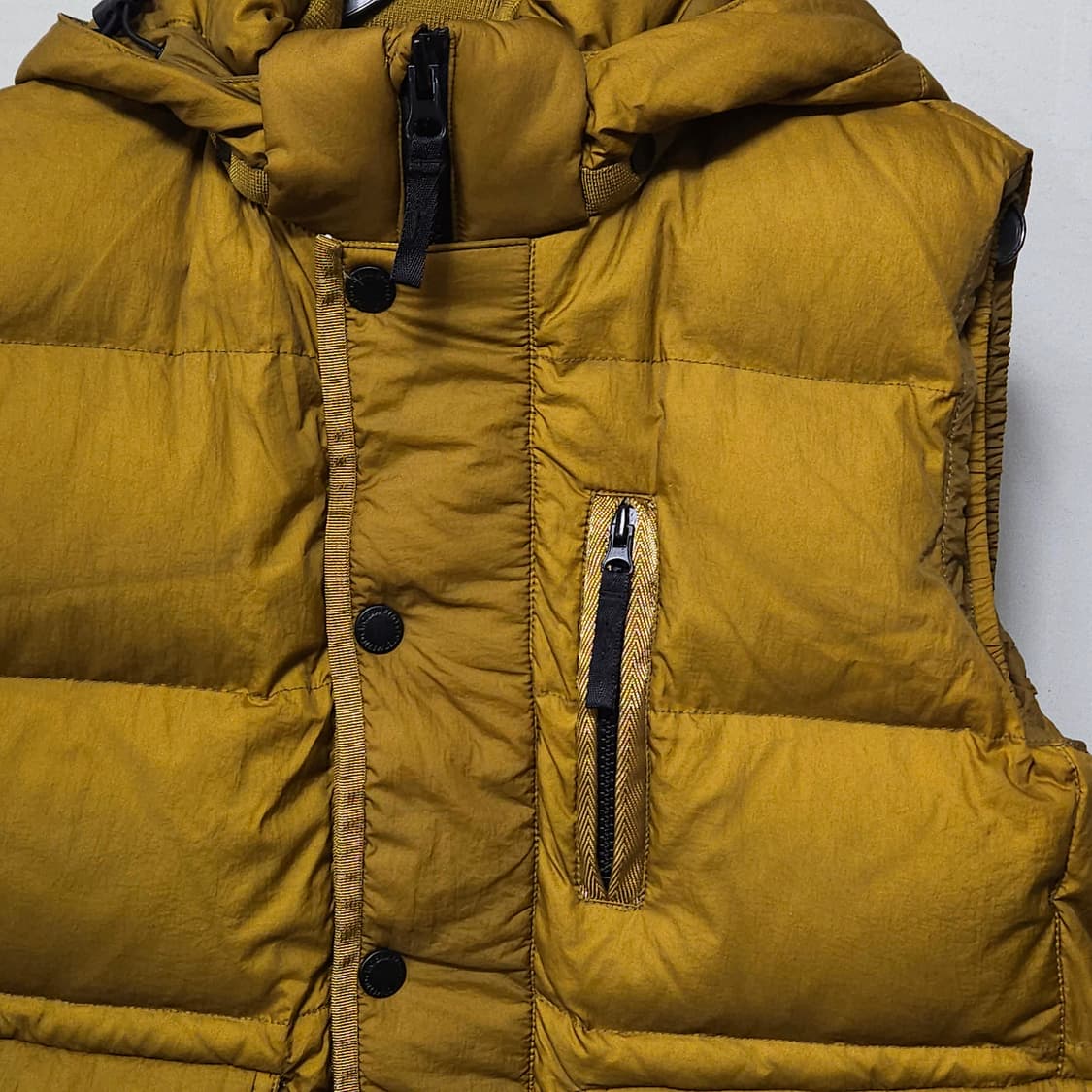 100)Intermezzo 인터메조 크링클랩스 덕다운 패딩조끼 상품이미지2