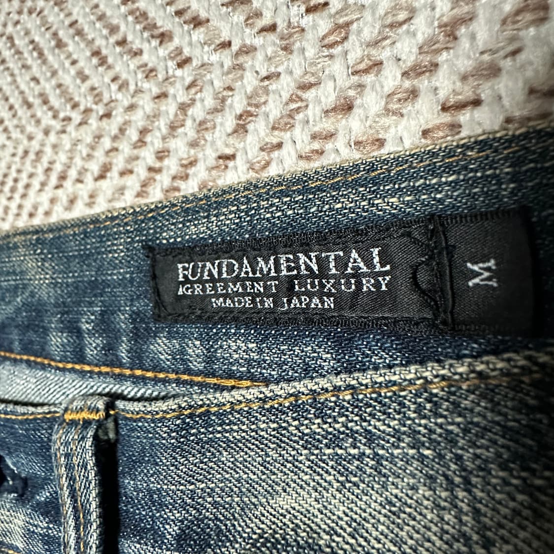 FDMTL japan made vintage denim pants 상품이미지3