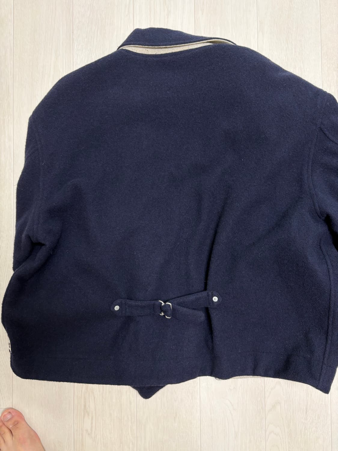 헤리티지플로스 22FW 리버시블 스포츠 울 자켓 L 상품이미지5