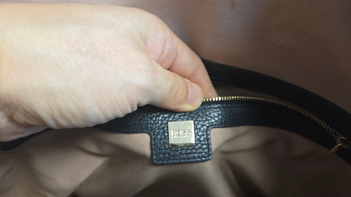 BOSS 럭셔리 부가티 가죽 숄더백 상품이미지8