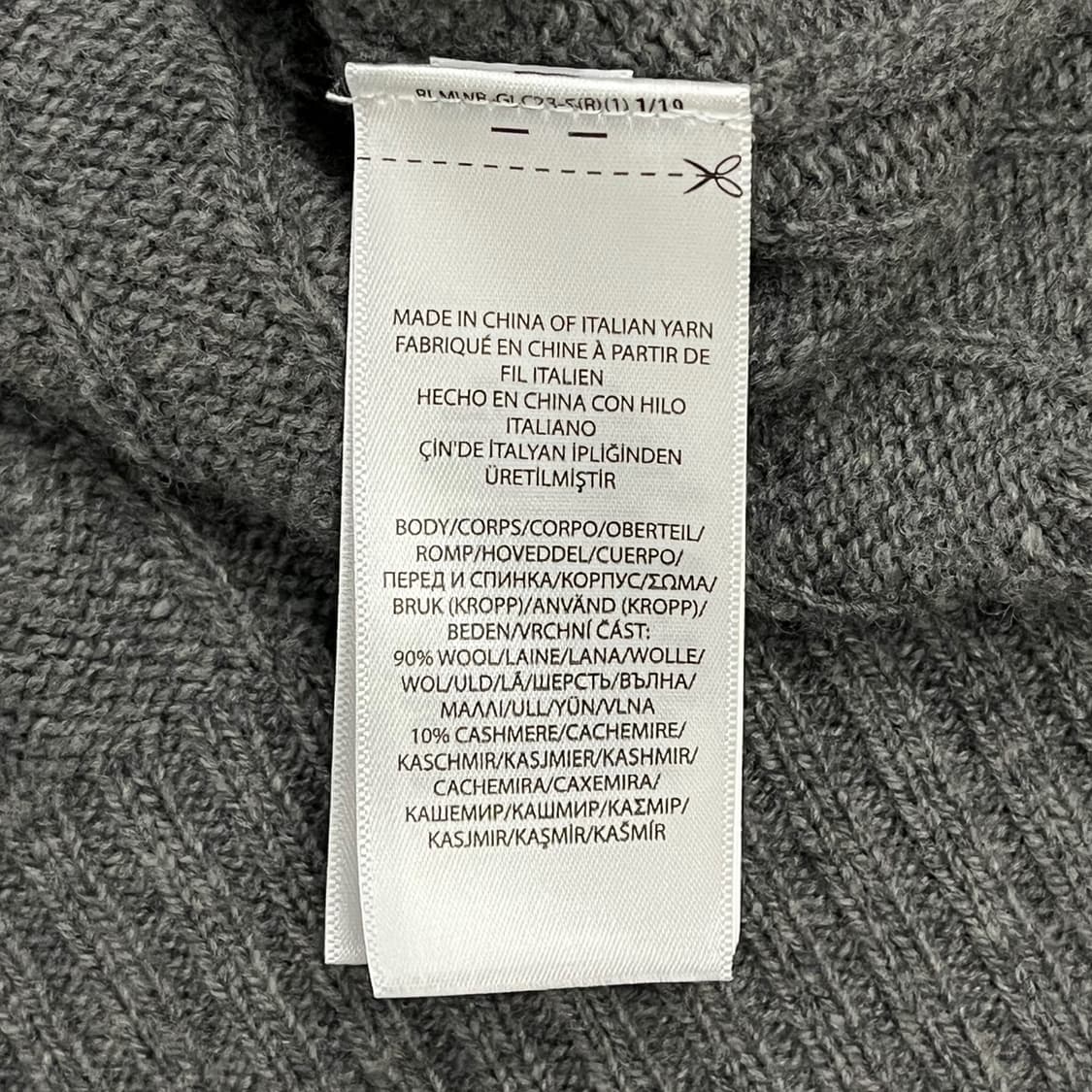 폴로 랄프로렌 그레이 목폴라 니트 상품이미지6