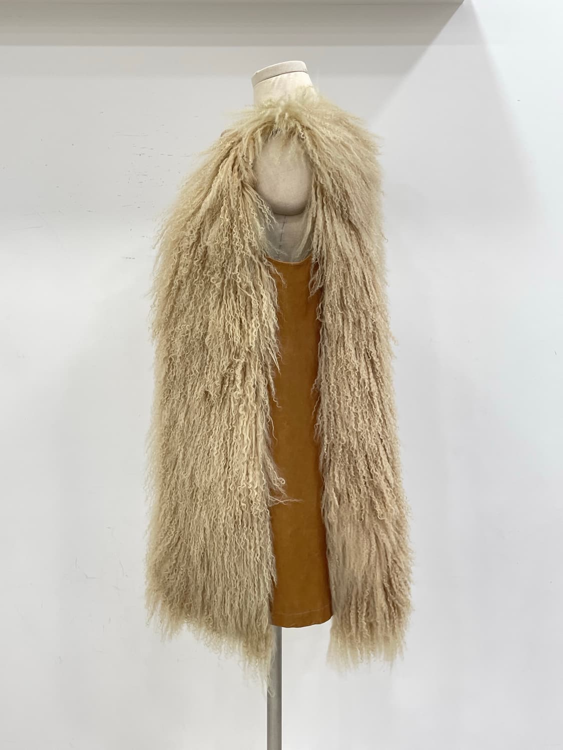 가죽 인조 퍼 조끼  상품이미지2