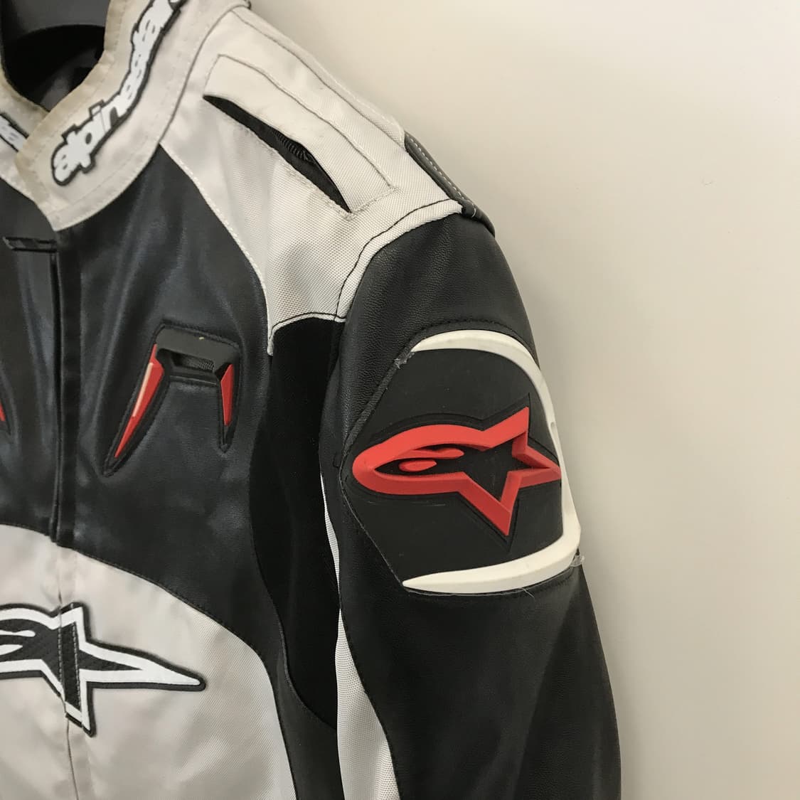 알파인스타 레더배색 바이크자켓 [M] 상품이미지3